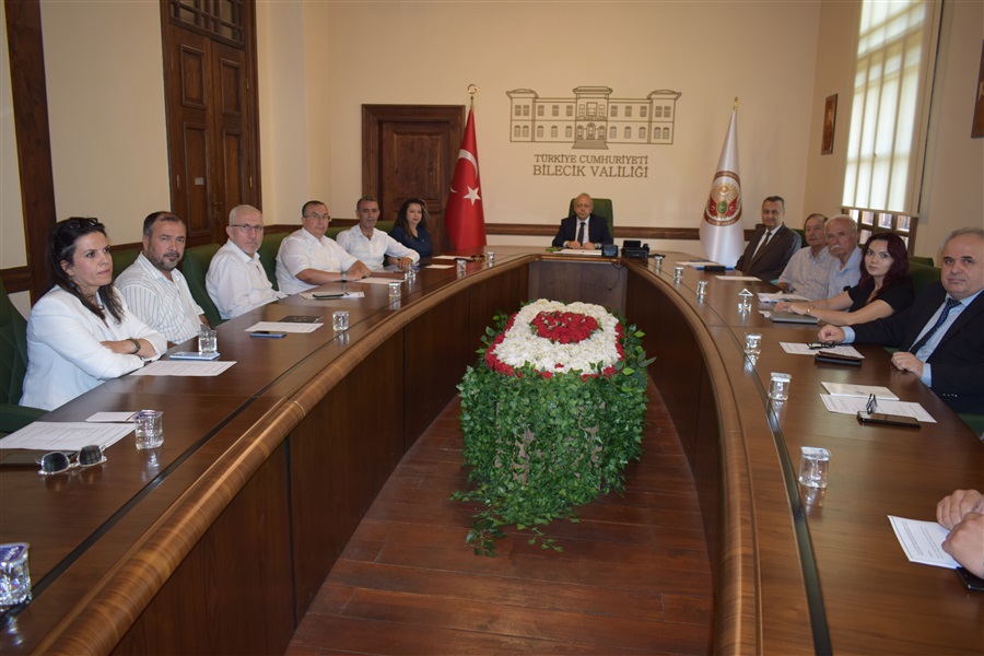 Şeyh Edebalı'yı Anma ve 38. Ahilik Haftası Kutlamaları İlişkin Toplantı Düzenlendi.