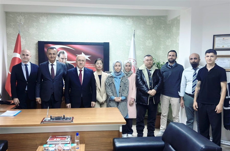 Ticaret Bakan Yardımcımız Sayın Sezai UÇARMAK İl Müdürlüğümüzü Ziyaret Etti.